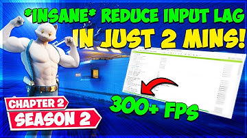Reduce Input Lag Dramatically IN JUST 2 Minutes! (Fortnite Chapter 2 Season 2)