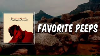 Lyric: Favorite Peeps by Prateek Kuhad