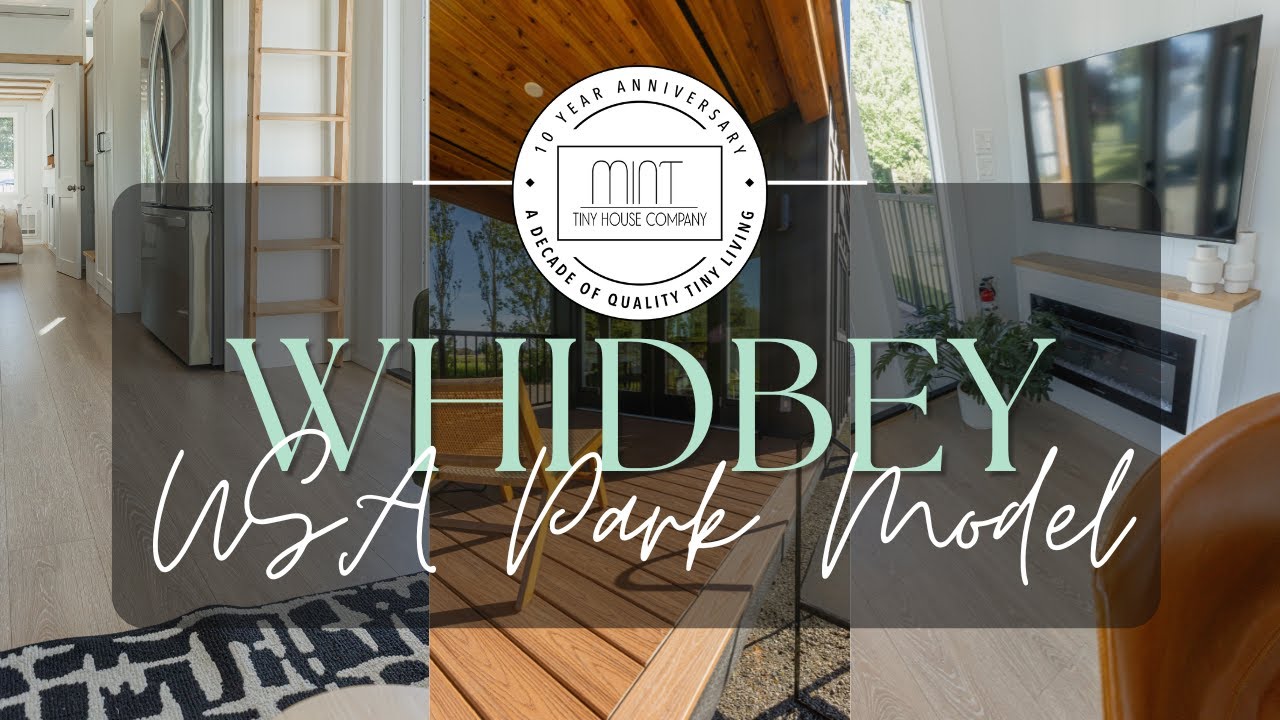 Compact & Luxurious Tiny House | Whidbey USA Park Model