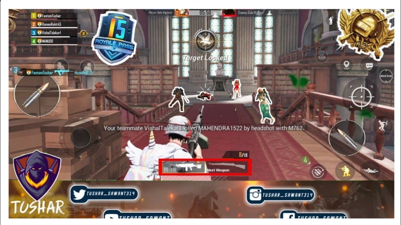 PUBG Season 15 Library map Montage.