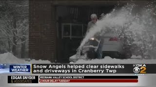 Snow Angels Helped Clear Driveways And Sidewalks In Cranberry Township