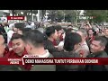 Sempat Diadang Polisi di Tugu Tani, Mahasiswa UBK Lanjutkan Demo ke Patung Kuda