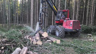 Komatsu 931 whit C93 clear cut