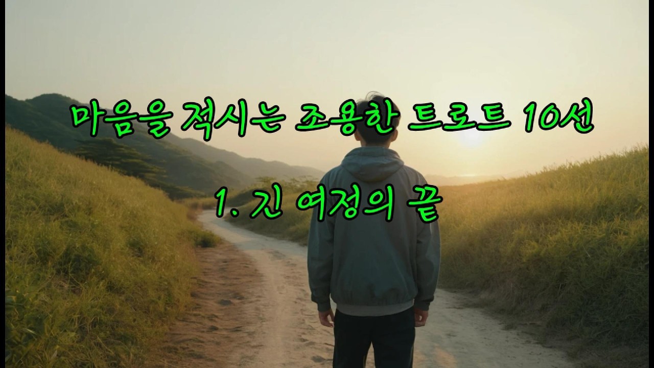 [감성 트로트 모음집]  지안 보이스의 노래 