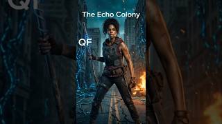 The Echo Colony 🫣 Sarah Survival Journey. #TheResistance #AIThriller #DystopianSeries #survival