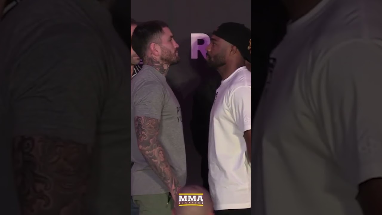 Jordan Burroughs vs. Sean Brady RAF 12 Staredown | Burroughs vs. Brady | MMA Fighting