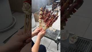 Foldable portable grill perfect outdoor companion#CharcoalGrill #PortableBBQ #TravelFriendly #short