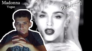 Madonna - Vogue (Official Music Video) REACTION !! Madonna - Vogue (Official Music Video) REACTION !!