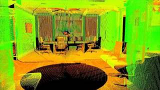 3D Laser Scan - Architectural analysis - OFFICE POINT CLOUD animation ( Allen & Company )