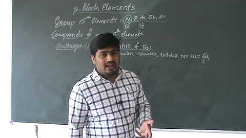 p-BLOCK ELEMENTS || PART -2 || 2ND PUC CHEMISTRY || BY PROF. RAM AVABHRATA