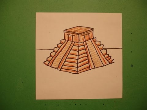 how to make an aztec calendar how to draw an aztec temple how to make an aztec calendar how to draw an aztec temple