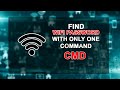 Find all Wi-fi passwords with only one command | CMD | Windows 7,8,10