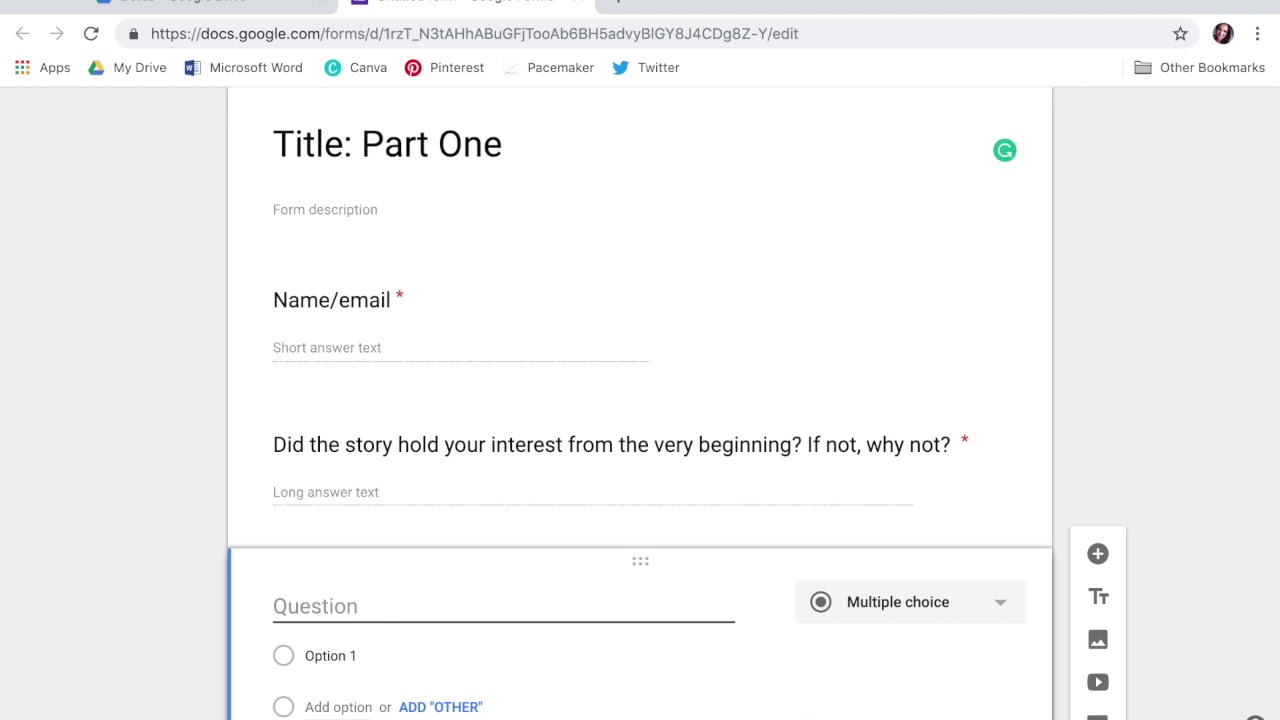 How to use Google Forms for Beta Feedback - YouTube