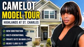 This New Construction Home Has a PRIVATE Suite! | Camelot Model Tour | White Plains MD
