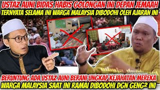 USTAZ AUNI-TERNYATA SELAMA INI WARGA MALAYSIA DIBODOHI⁉️TAK SANGKA GOLONGAN NI BERANI BERLAKU CAM NI