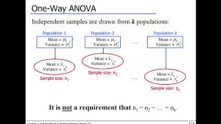 Lecture 20 - ANOVA