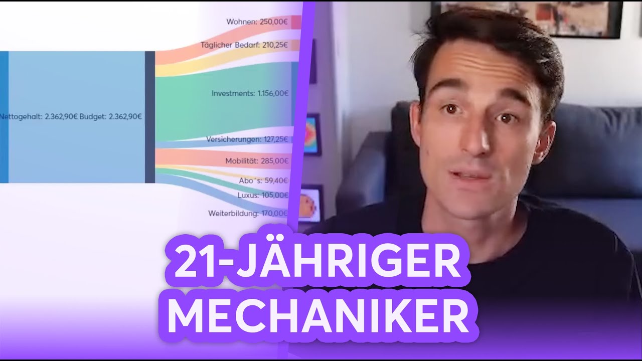 21-Jähriger Anlagenmechaniker mit 1.156€ Sparrate! | Finanzfluss Stream Highlights
