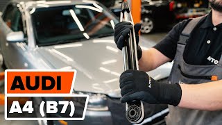 Så byter du stötdämpare bak på AUDI A4 (B7) [AUTODOC-LEKTION]