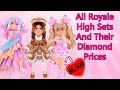 ALL Royale High Sets And Their Diamond Prices