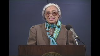 Rosa Parks Reverse Freedom Tour Press Conference, July 28, 1992