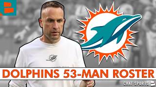 JUST IN! 2026 Dolphins Roster Is OFFICIAL: Initial 53-Man Roster & Full List Of Dolphins Roster Cuts