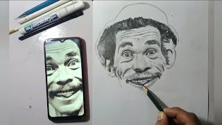 رسم فري هاند بالرصاص