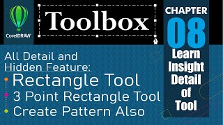 Rectangle tool in CorelDraw | 3-point rectangle tool in CorelDraw | CorelDraw Toolbox Episode 8