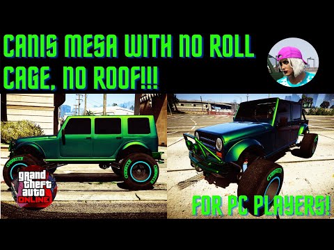 *PATCHED* GTA Online Glitch Merge Canis Mesa With No Roll Cage And Utility Back!!! Solo, PC, Easy.