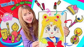 Top 10 Trò Chơi Vẽ Trang Điểm Hay Nhất Của Hà Hà Hí I Make Up Thủy Thủ Mặt Trăng, WEDNESDAY, Búp Bê