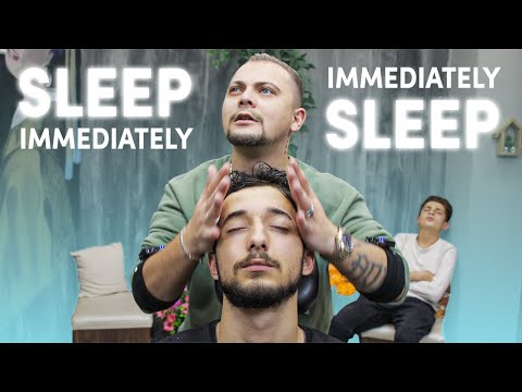 Sleep IMMEDIATELY Within Minutes ✅ | ASMR HEAD MASSAGE