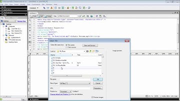 cara membuat aplikasi audio player menggunakan macromedia dreamweaver 8