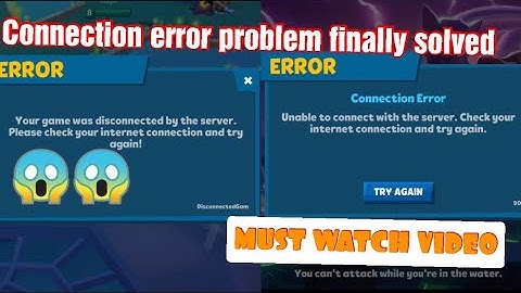 Zooba|| Connection error problem finally solved😱😱||Must watch video