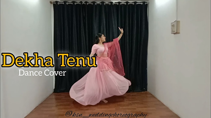 Dekha Tenu | Mr and Mrs Mahi | Dance Cover | Easy Wedding Choreography | Khushi Malhotra