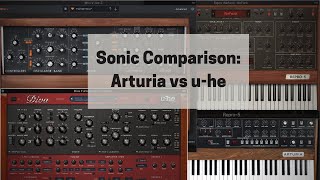 Sonic Comparisons: Arturia V Collection 8 vs u-he Diva