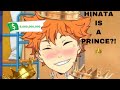 HINATA IS A PRINCE?! 🤴 | HAIKYUU TEXTS |