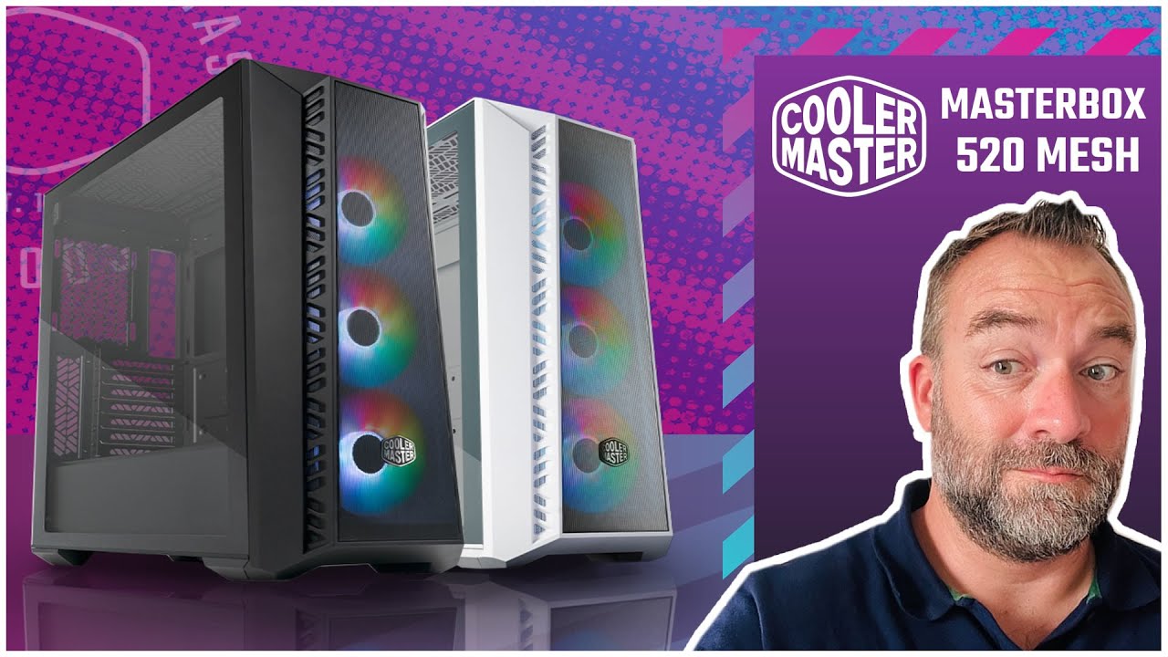 COOLER MASTER MB520 MESH : Beau, Blanc, Bien 