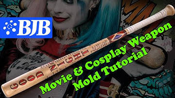 Cosplay & Movie Foam Weapon Tutorial - Silicone Mold and Foam Part