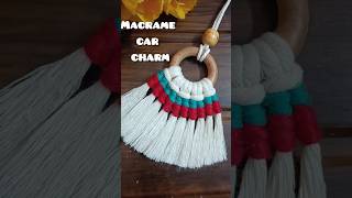 Macrame Wall Hanging | Car charm | Step by step for beginners| Boho style | DIY #macrametutorial