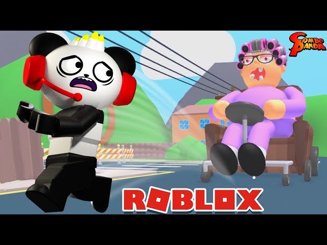New Escape Grandma S House Obby In Roblox Let S Play With Combo Panda Youtube - chipmunk vs evil granny on roblox we must escape grandmas house