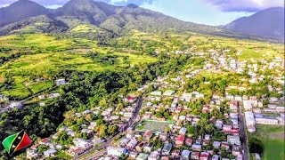 Exploring breathtaking, beautiful Cayon a village in st kitts , Home of Cayon 4G rockets  ⚽ team