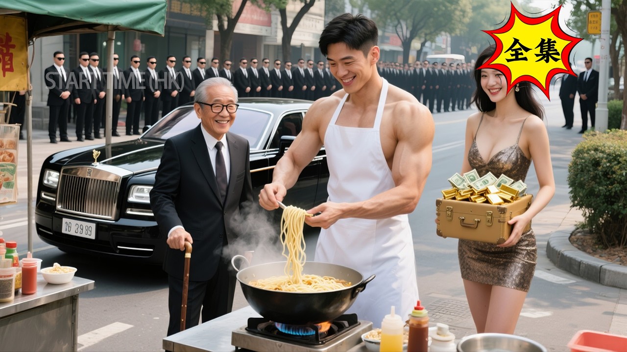 失业青年夜市煮面爆火！厌食财阀大佬连吃三碗，全家跪求娶千金继承千亿帝国