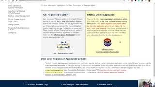 Adulting 101- Register to Vote in Texas