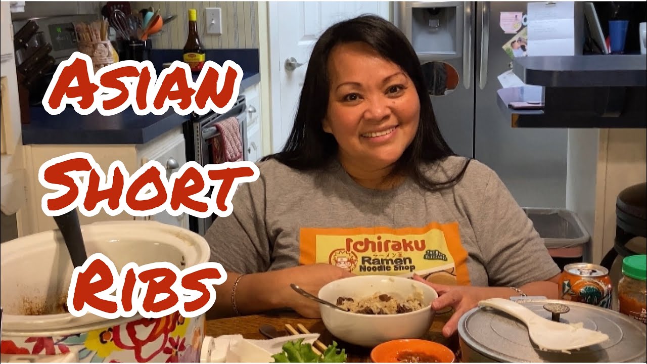 Asian Short Ribs in the Crock Pot YouTube