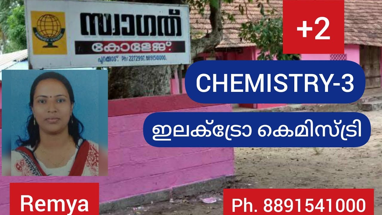 PLUS TWO CHEMISTRY PART -1 CHAPTER 3.REMYA