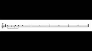 Junior Cert Music Dictation Exercise 14