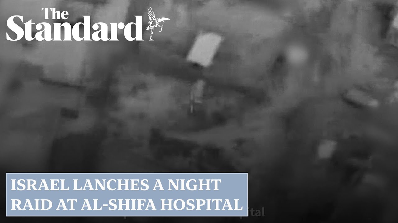 Israel launches night raid on Gaza’s al-Shifa hospital