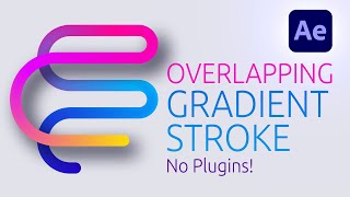 Finally Solved! OVERLAPPING GRADIENT STROKE in After Effects | No Plugins! Wealth