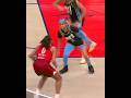 Kelsey Mitchell hits from three