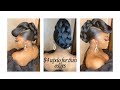 *PROTECTIVE STYLE* $4 UPDO FOR THIN EDGES AND RECEDING HAIRLINES| CORONA VIRUS CHECK IN