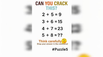 Can You Crack This? 🤔 The Hardest Brain Teaser Challenge Ever! | Mind-Blowing Math Puzzle 🇺🇸🇨🇦🇦🇺🇳🇿